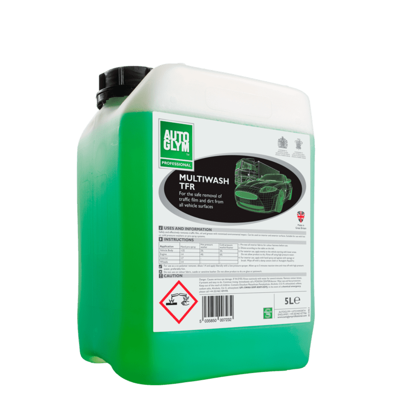 Autoglym Multiwash TFR Available in sizes from 5L to 1000L